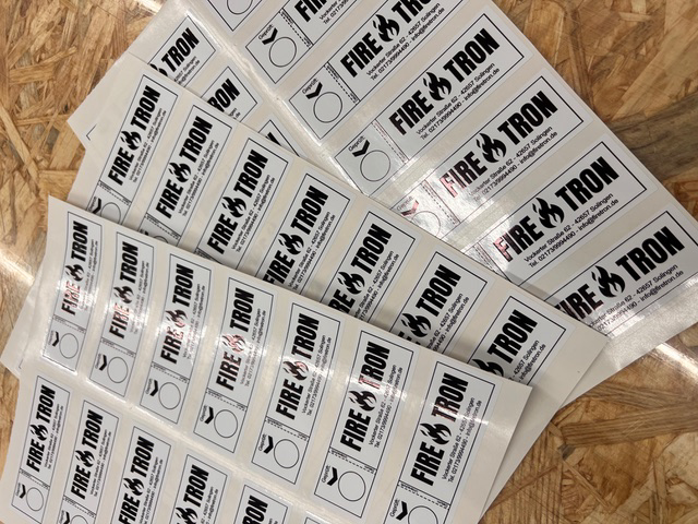 Individuell bedruckte Aufkleber und Sticker